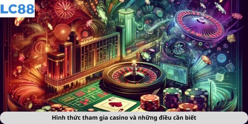 Casino 2 Hình thức tham gia casino và những điều cần biết